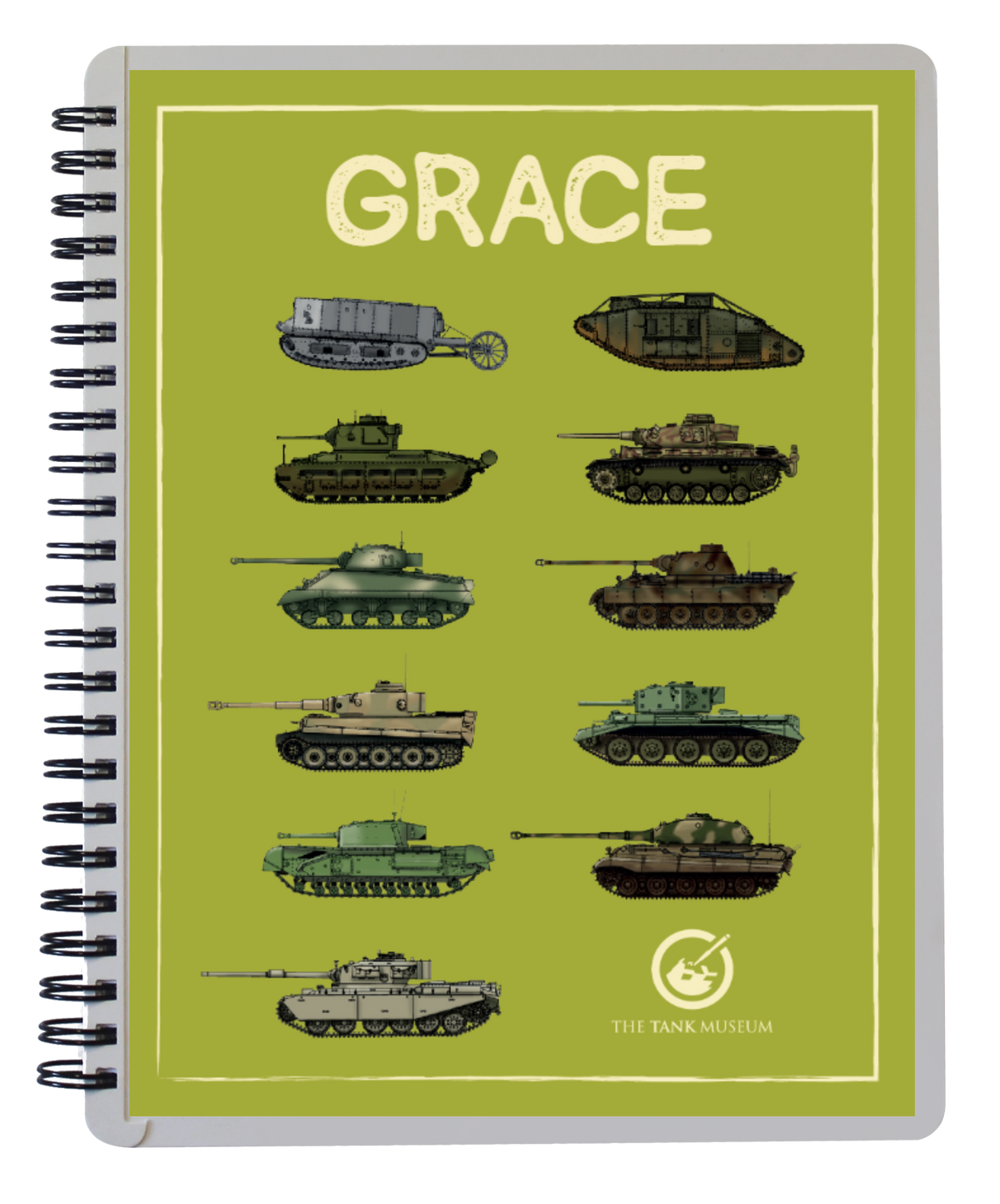 Tanks Notebook