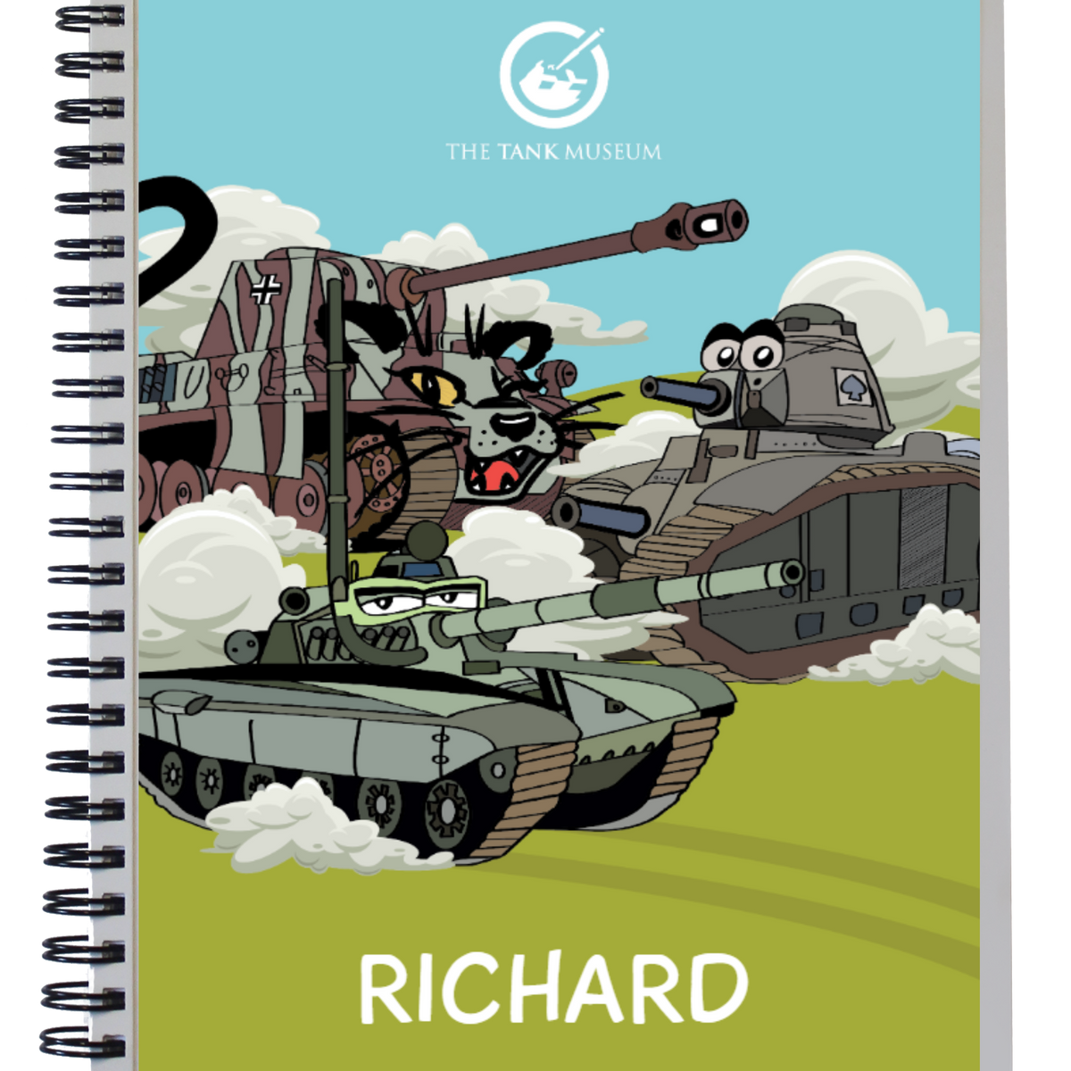 Character Tank Notebook The Tank Museum character-tank-notebook-the-tank-museum