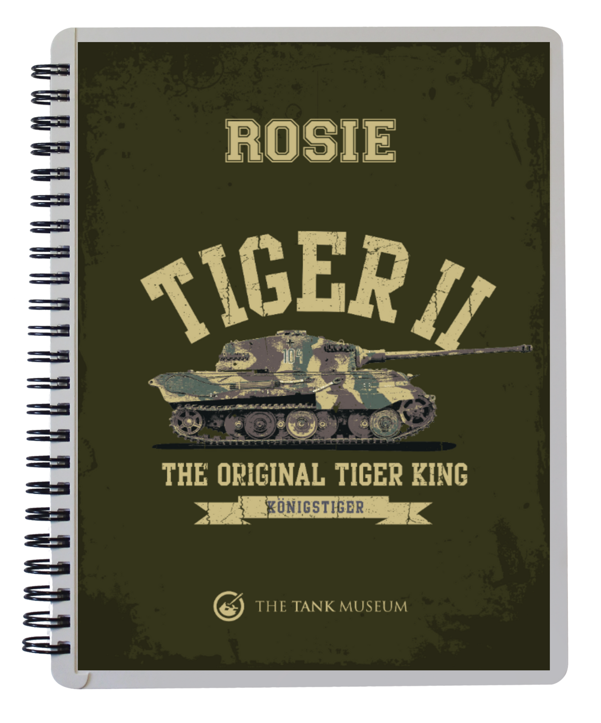 Tiger II Personalised Notebook