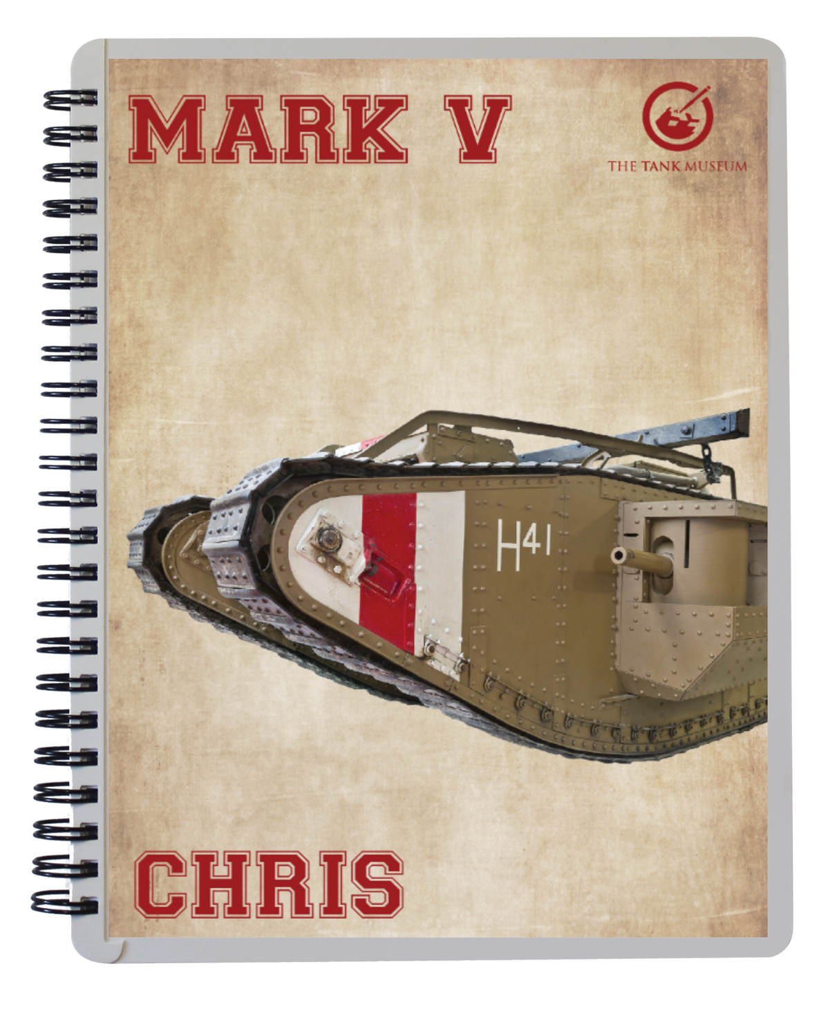 Mark V Personalised Notebook