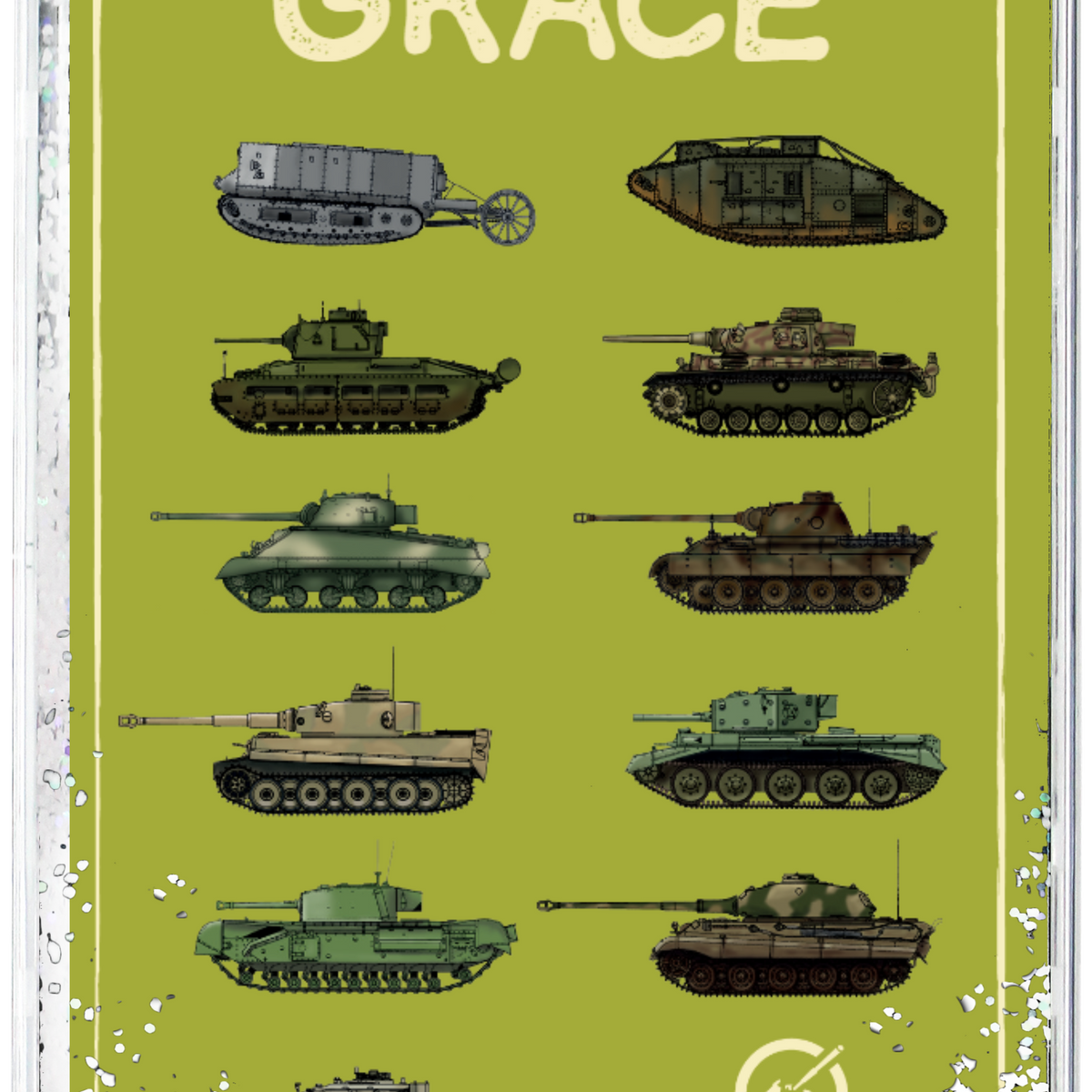 Tanks Glitter Block – The Tank Museum