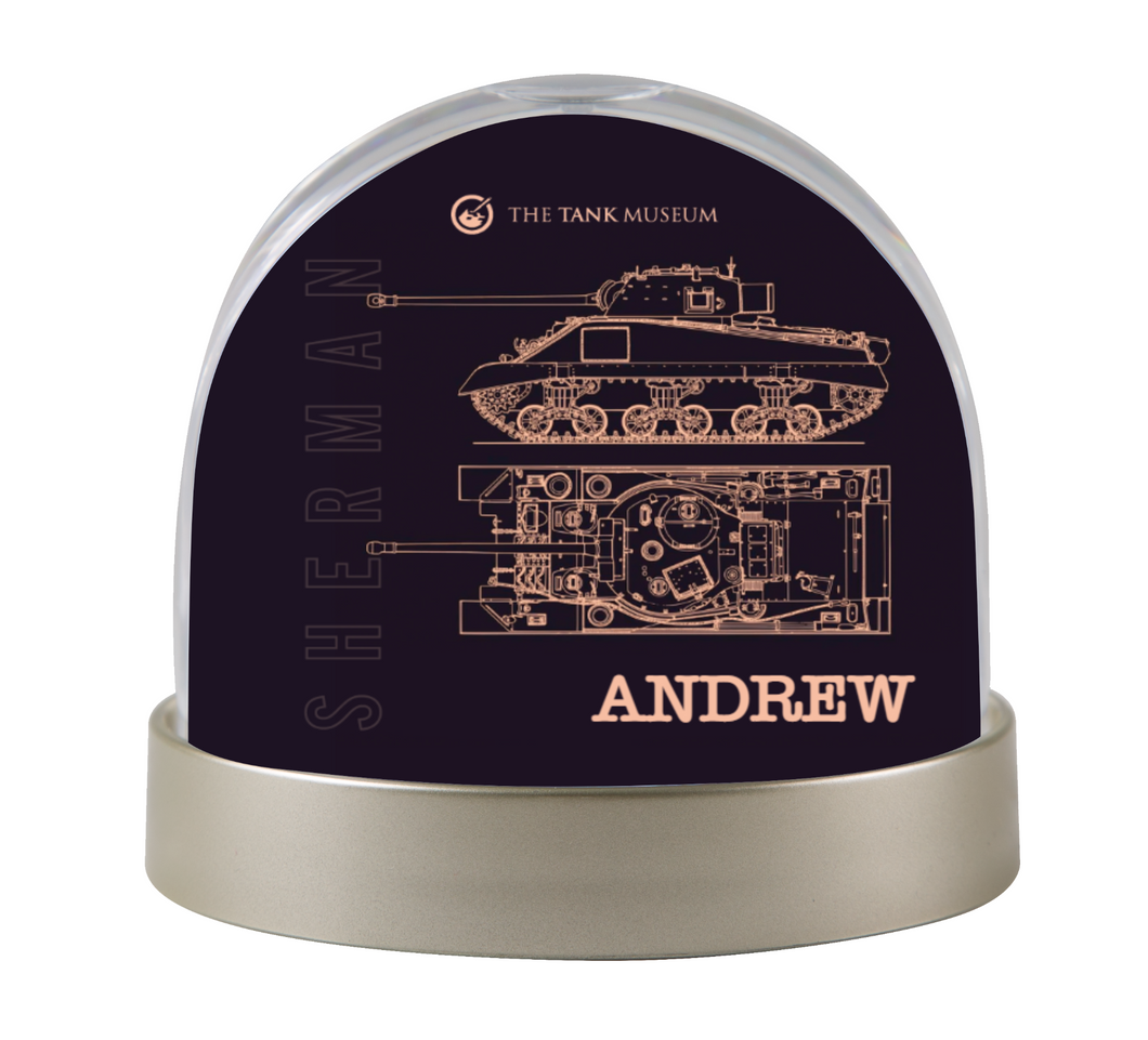 Sherman Snow Globe