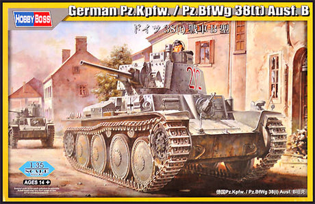 OOS Hobby Boss 1/35 German Pz.Kpfw.38(t) Ausf. B - The Tank Museum