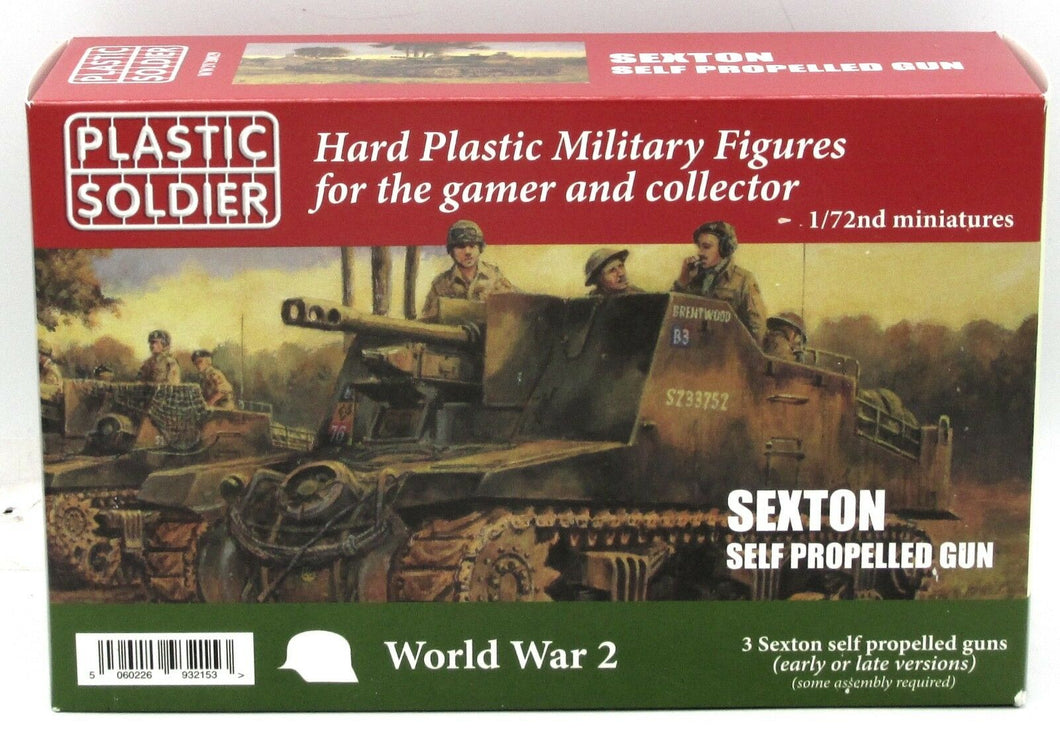 Plastic soldier 1/72 Sexton, SPG.