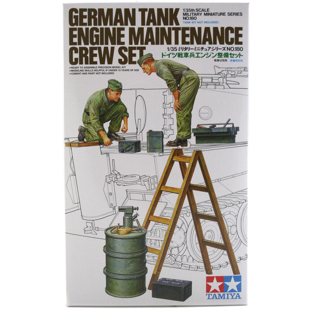 Tamiya 1/35 German Tank Engine Maintenance Crew