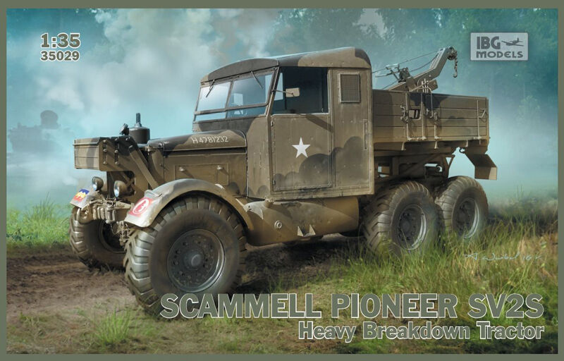 IBG 1/35 Scammell Pioneer SV2S, heavy breakdown tractor