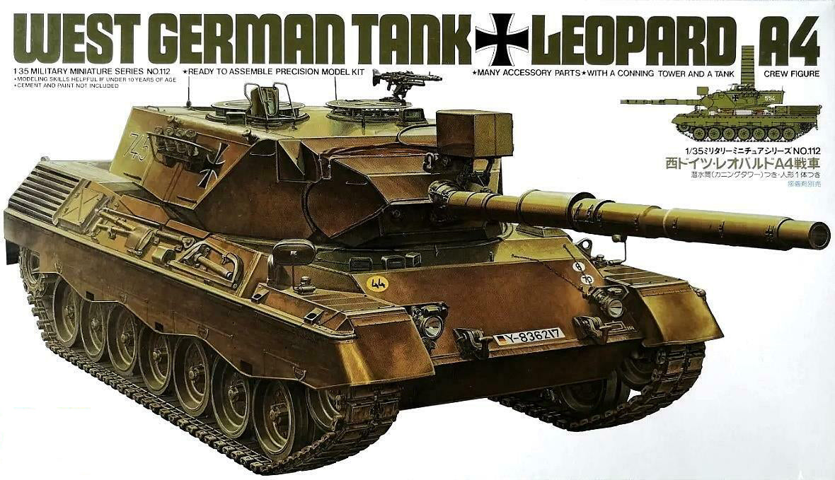 Tamiya 1/35 West German Leopard A4