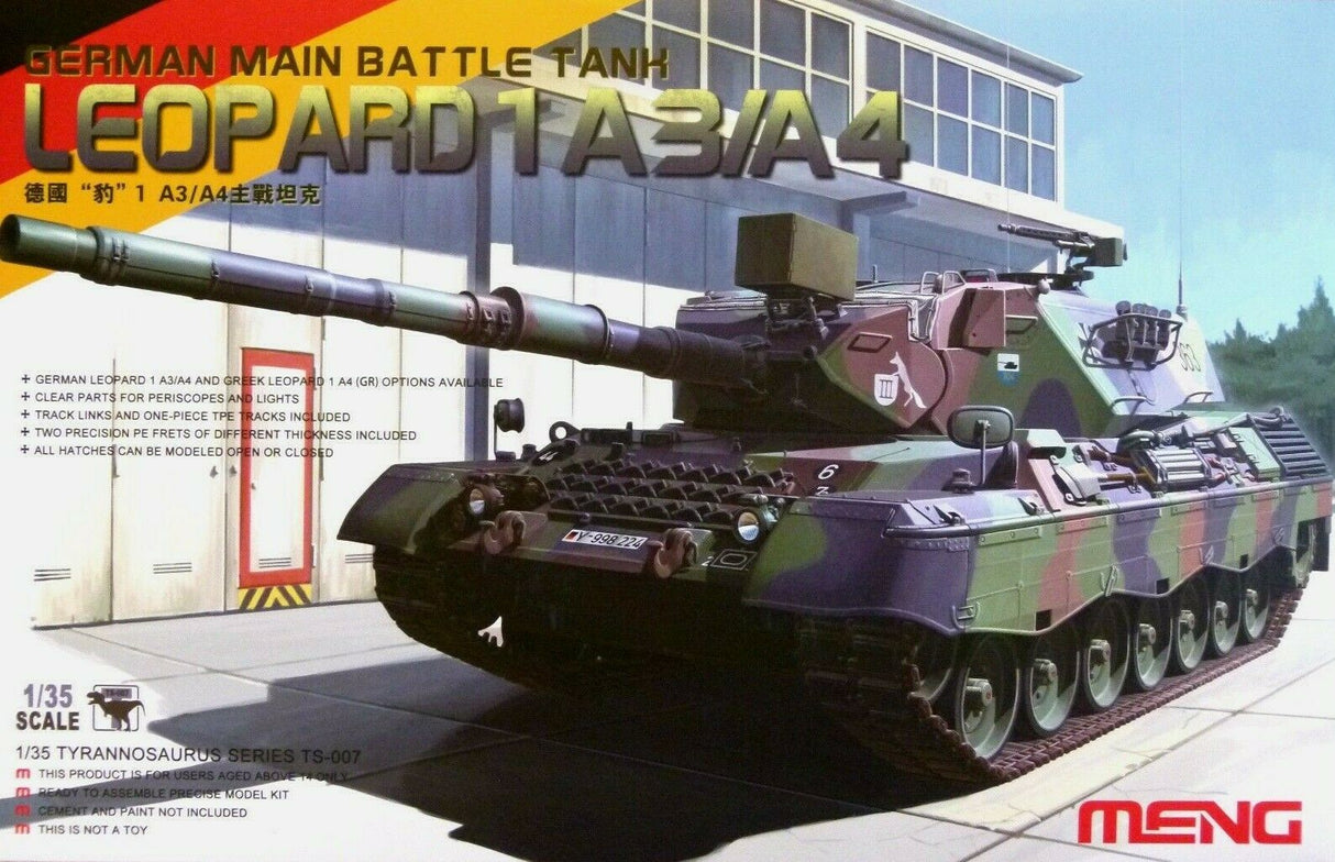 Meng 1/35 Leopard 1 A3/A4 MBT
