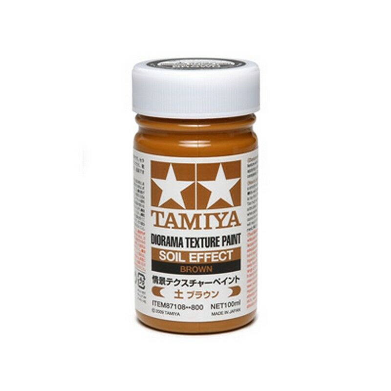 Tamiya Diorama Texture Pain 100 m, Brown