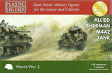 Plastic soldier 1/72 Allied Sherman M4A2