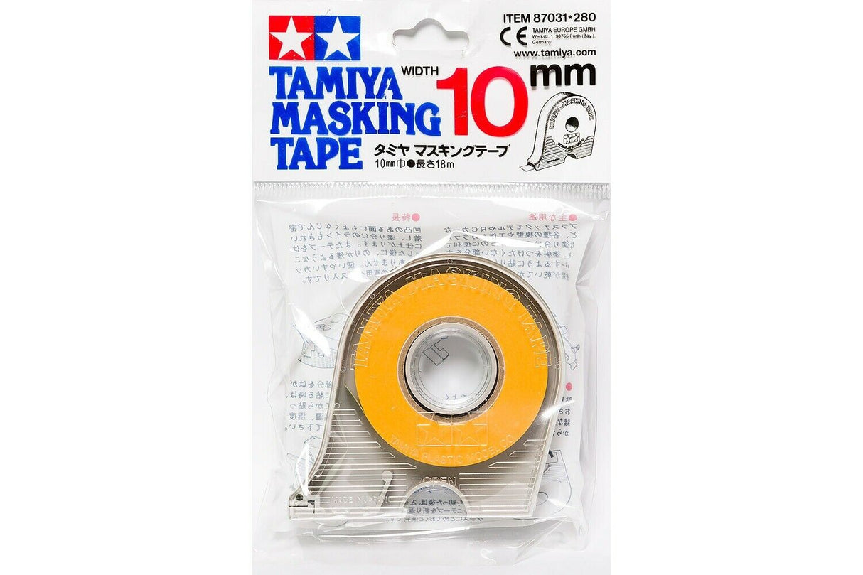 Tamiya Masking Tape with Dispenser, 10 mm