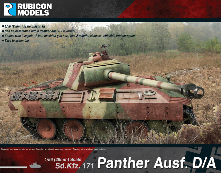 Rubicon Models 1/56 German Panther Ausf. D/A
