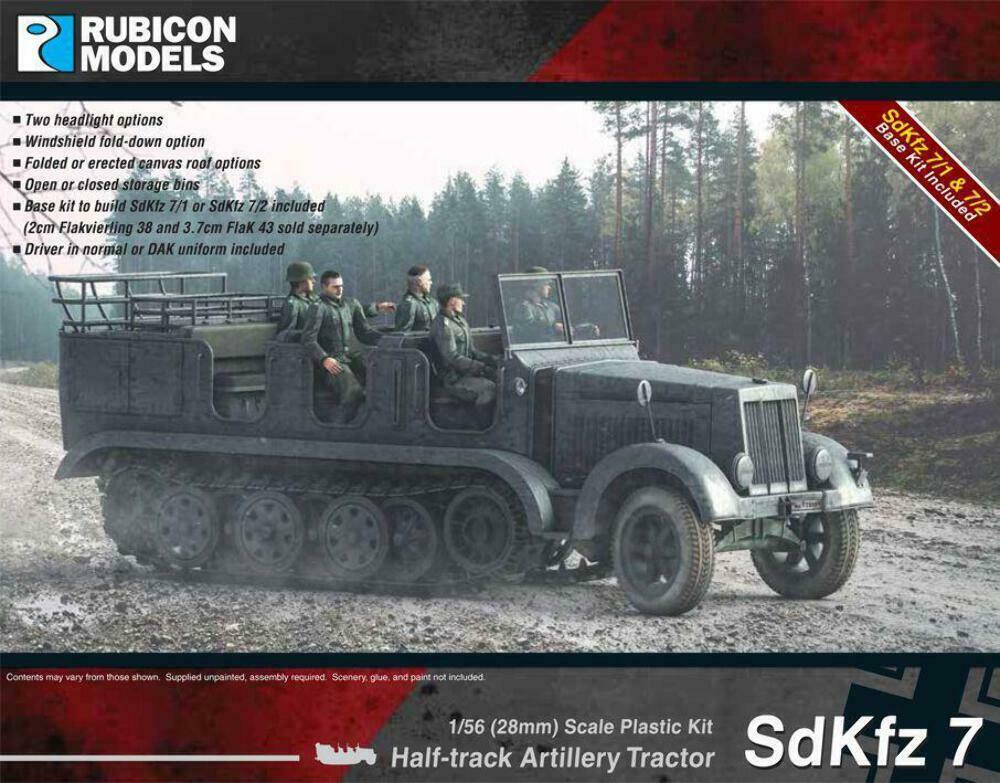 Rubicon Models 1/56 German Sdkfz 7