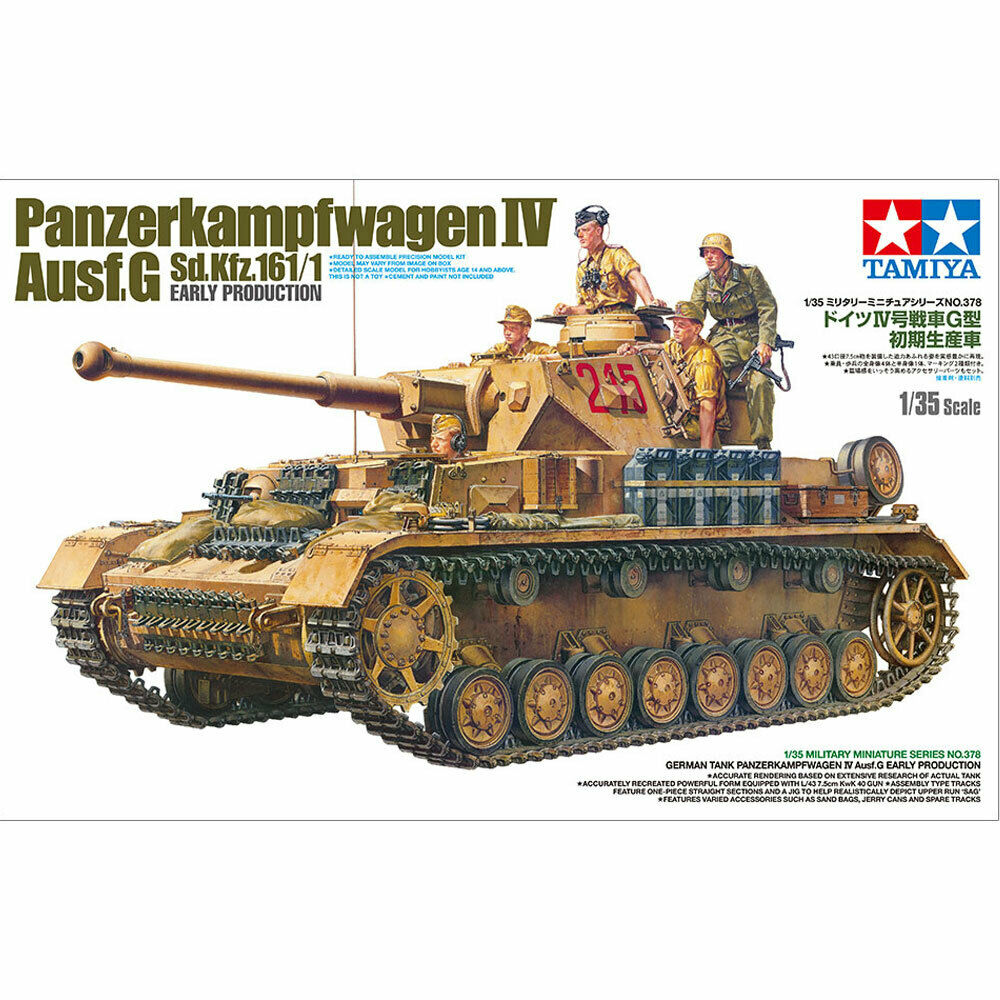Tamiya 1/35 Panzerkampfwagen 4 Ausf,G Early