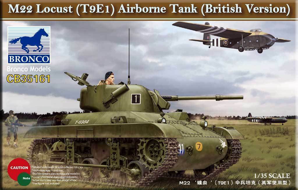 Bronco 1/35 M22 Locust Airborne tank (British version)