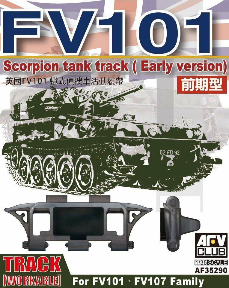 AFV Club 1/35 Replacement Scorpion Tracks (Early version)