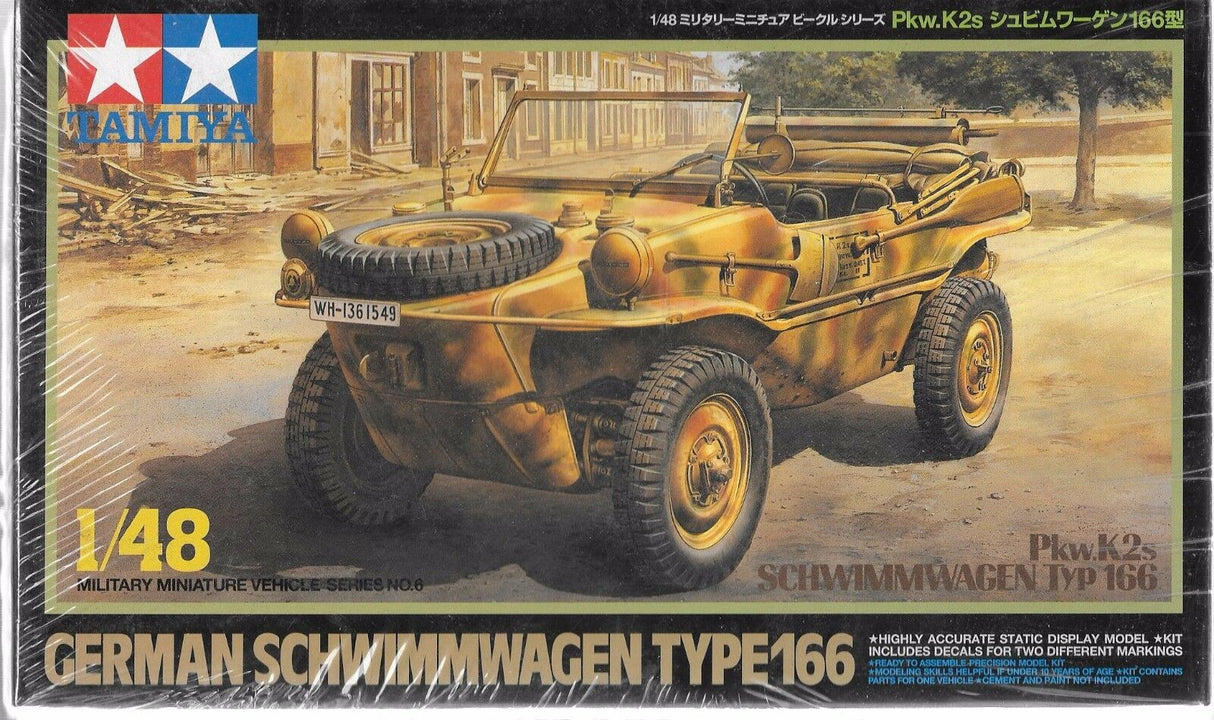 Tamiya 1/48 German Schwimmwagen type 166