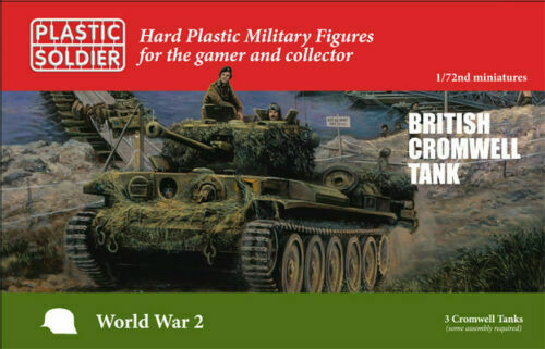 Plastic soldier 1/72 Cromwell tank.