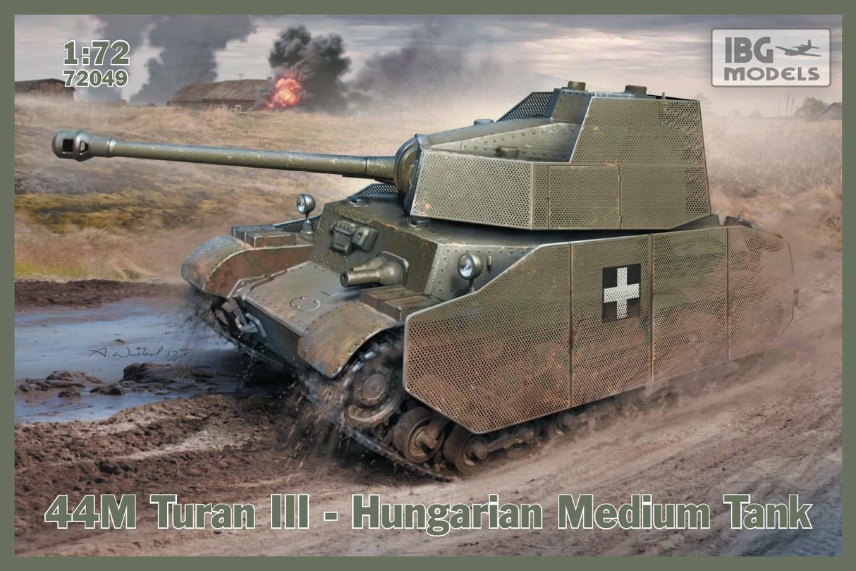IBG 1/72 Turan 3 - Hungarian medium tank