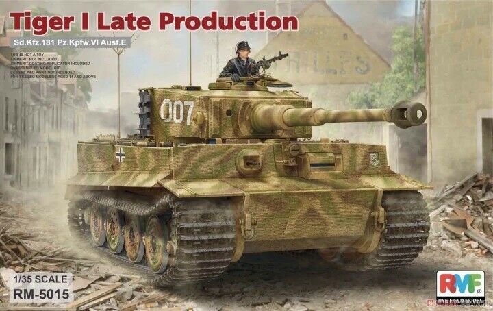 Ryefield model 1/35 Tiger 1 late production