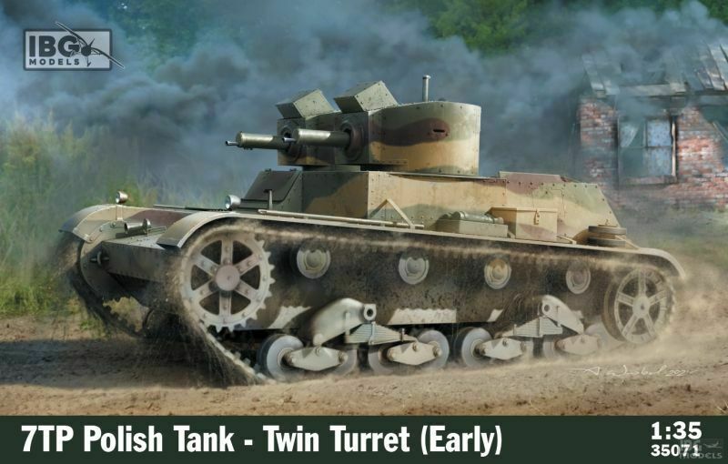 IBG 1/35 7TP Polish Tank - Twin Turret (Early)