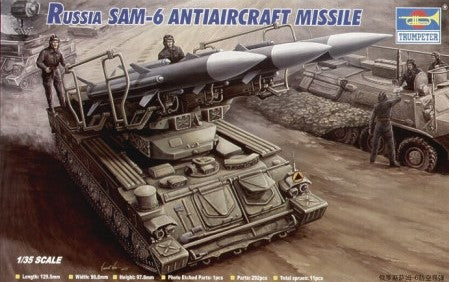 Trumpeter 1/35 Russian Sam-6 Antiaircraft Missile