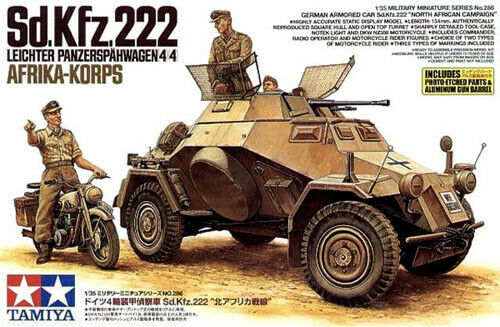 Tamiya 1/35 Sd.Kfz.222 Afrika-Korps