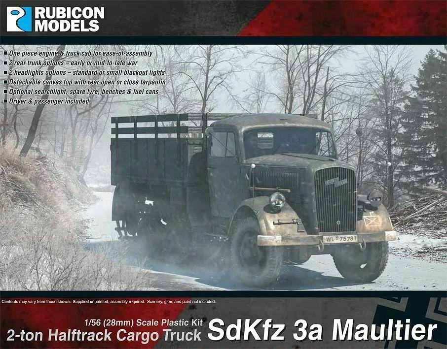 Rubicon Models 1/56 SdKfz 3a Maultier