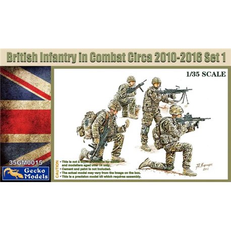 1/35 British Infantry in Combat Circa 2010-2016 Set 1 - The Tank Museum