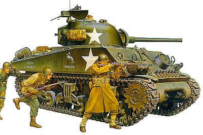 OOS Tamiya 1/35 M4A3 Sherman - The Tank Museum