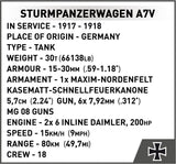 Cobi Sturmpanzerwagen A7V