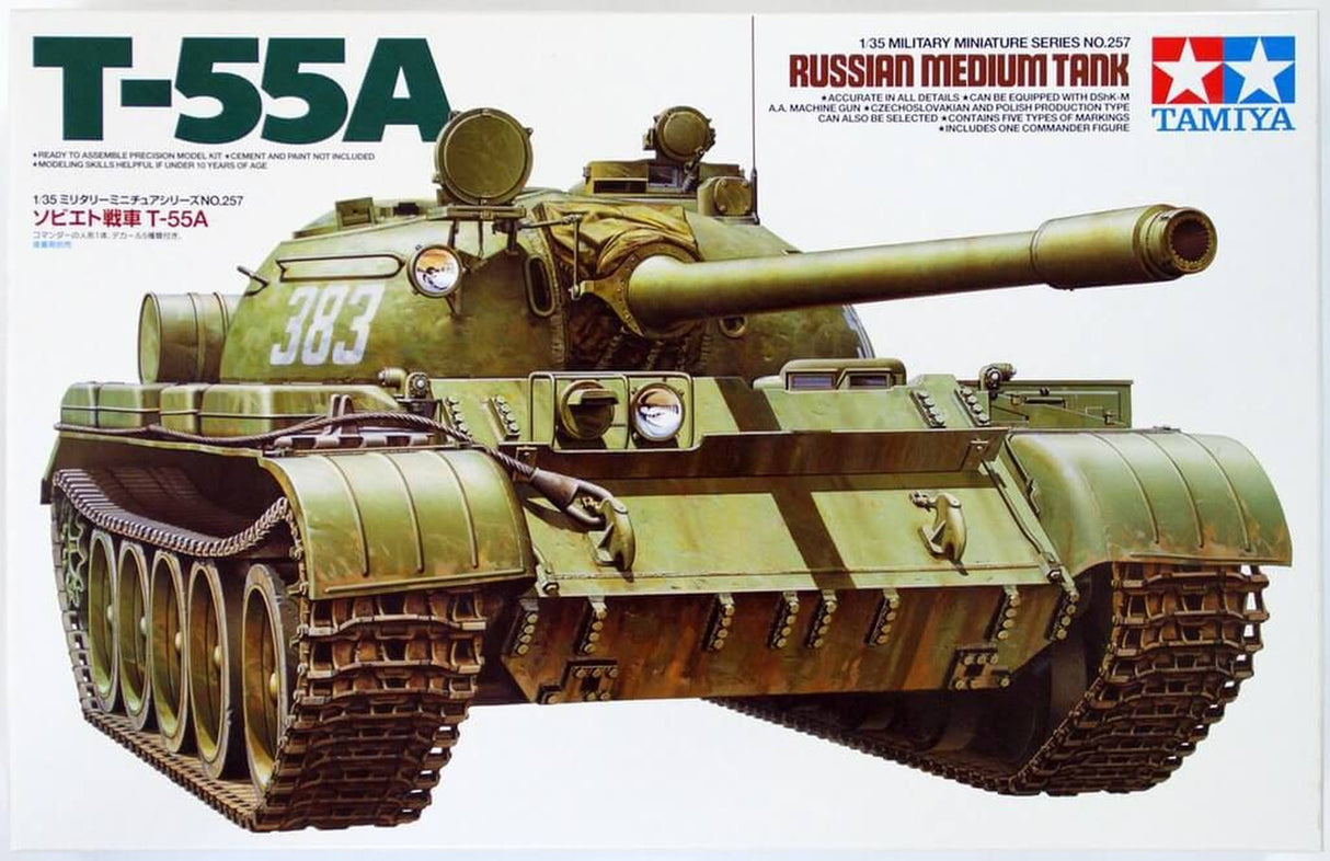 Tamiya 1/35 T 55A - The Tank Museum