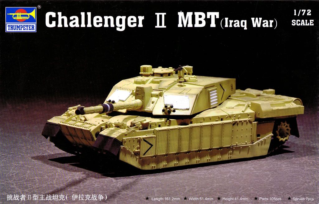 Trumpeter 1/72 Challenger 2 (Iraq War)