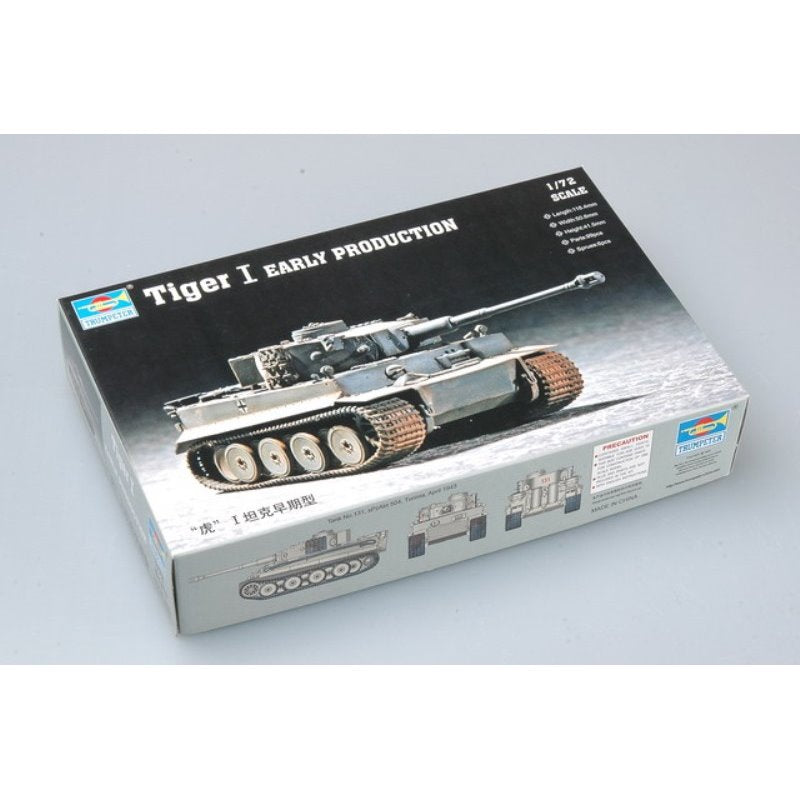Trumpeter 1/72 Tiger 1, Early Production