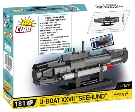 Cobi U-Boat XXVII Seehund