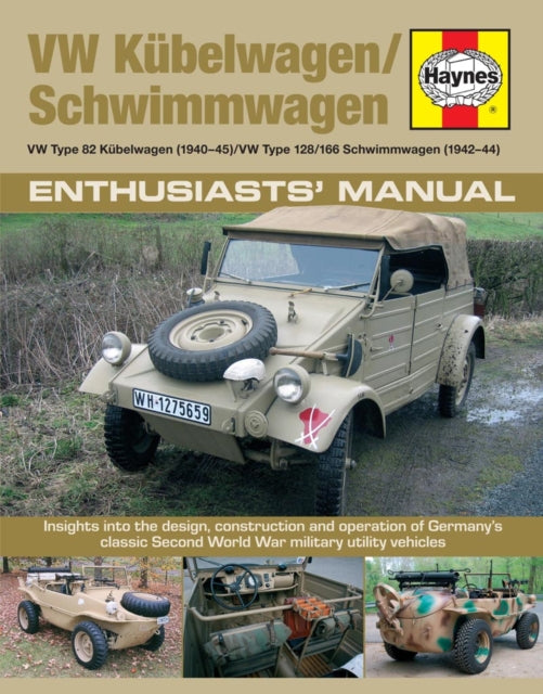 VW Kubelwagen/Schwimmwagen Enthusiasts Haynes Manual - The Tank Museum