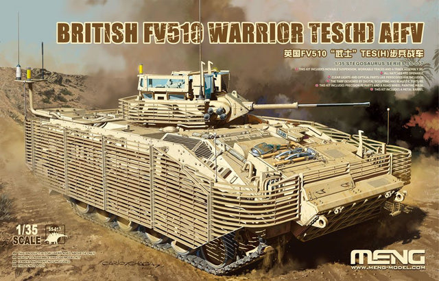 Meng 1/35 British FV510 Warrior TES (H) AIFV - The Tank Museum