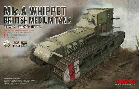 Meng 1/35 Mk.A Whippet - The Tank Museum