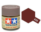 Tamiya 10ml Acrylic High Gloss Paint: X-21 to X-35