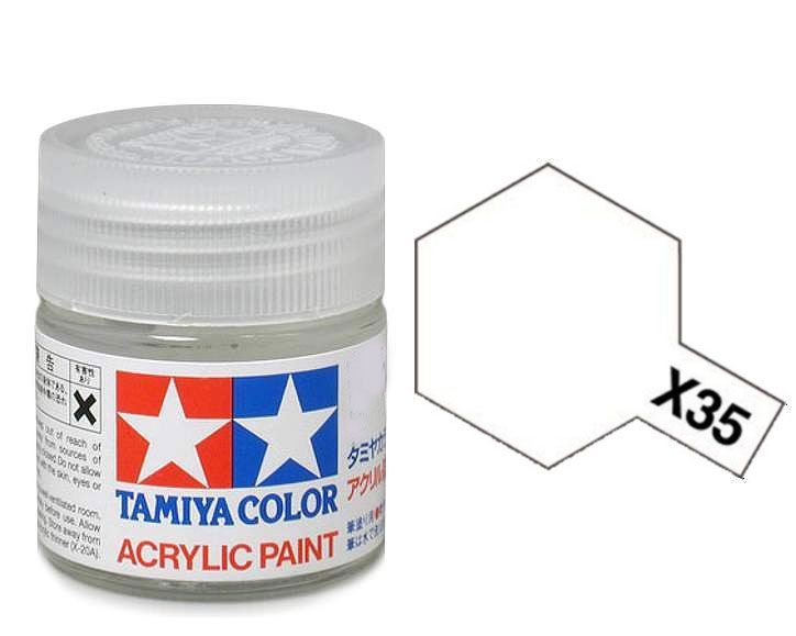 Tamiya 10ml Acrylic High Gloss Paint: X-21 to X-35